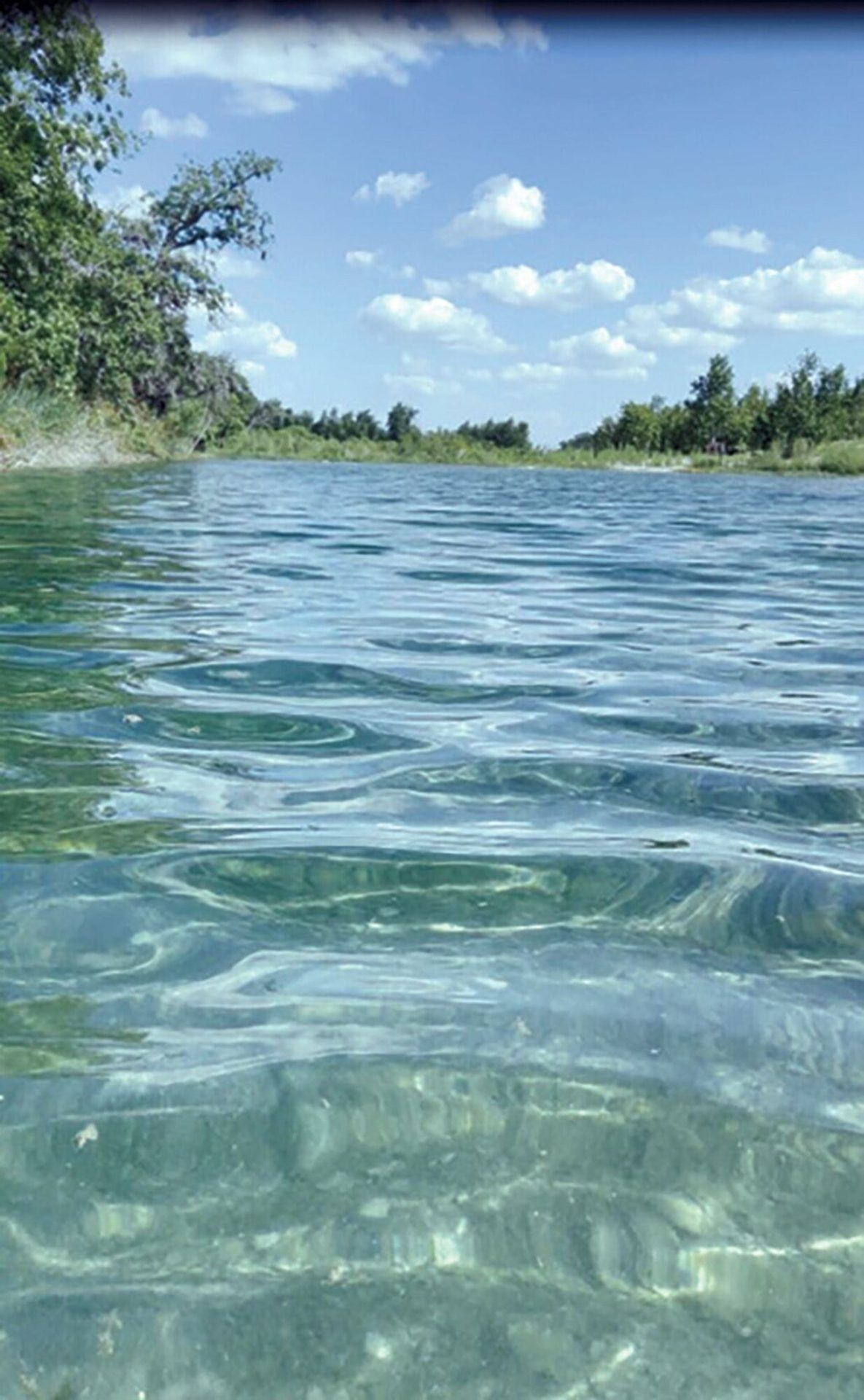 Crystal-clear Nueces River